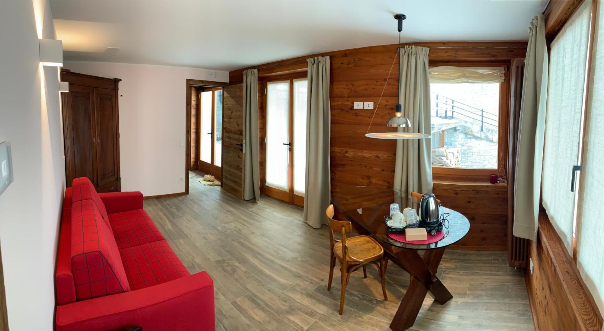 Bed and Breakfast lo Miete di Nonni Champoluc Esterno foto